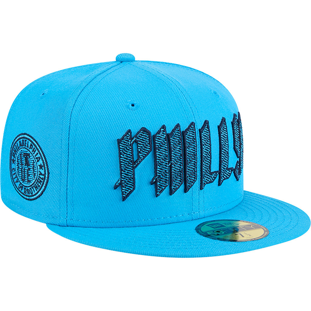 MLB Philadelphia Phillies New Era City Connect Fan Pack 59FIFTY Fitted Hat - Blue