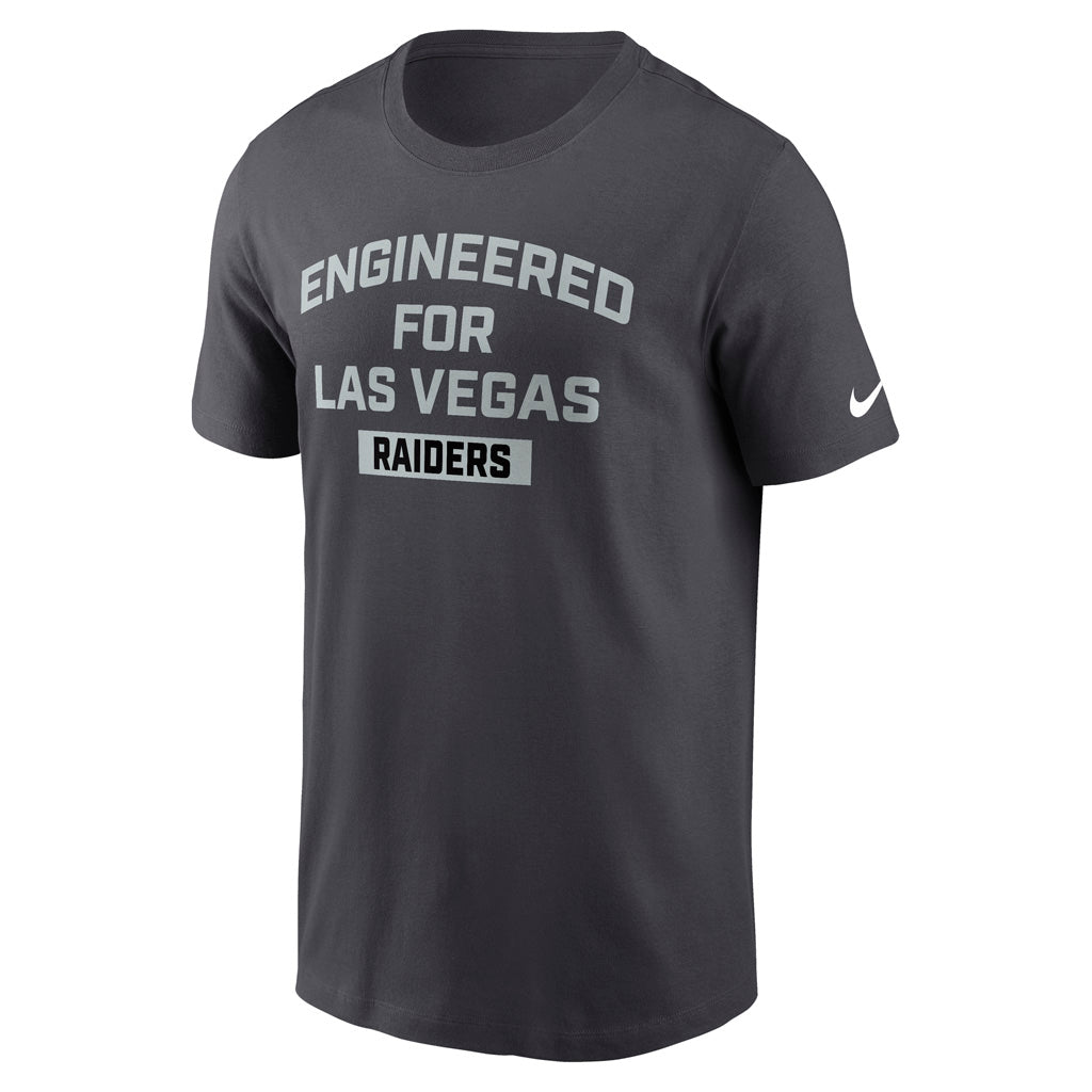 NFL Las Vegas Raiders Nike Team City Essential T-Shirt - Charcoal