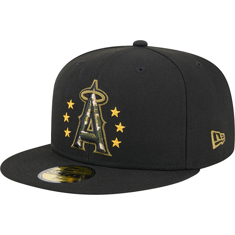 MLB Los Angeles Angels New Era 2024 Armed Forces On-Field 59FIFTY Fitted