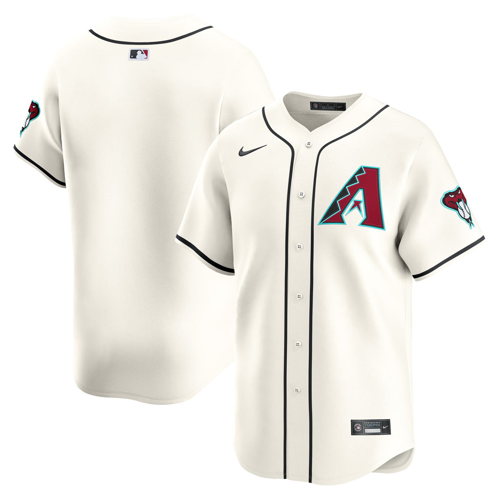 MLB Arizona Diamondbacks Nike Home Limited Jersey - White