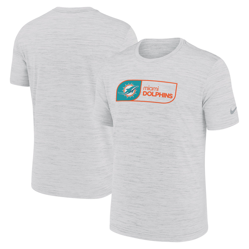 NFL Miami Dolphins Nike Jock Tag Velocity T-Shirt - White