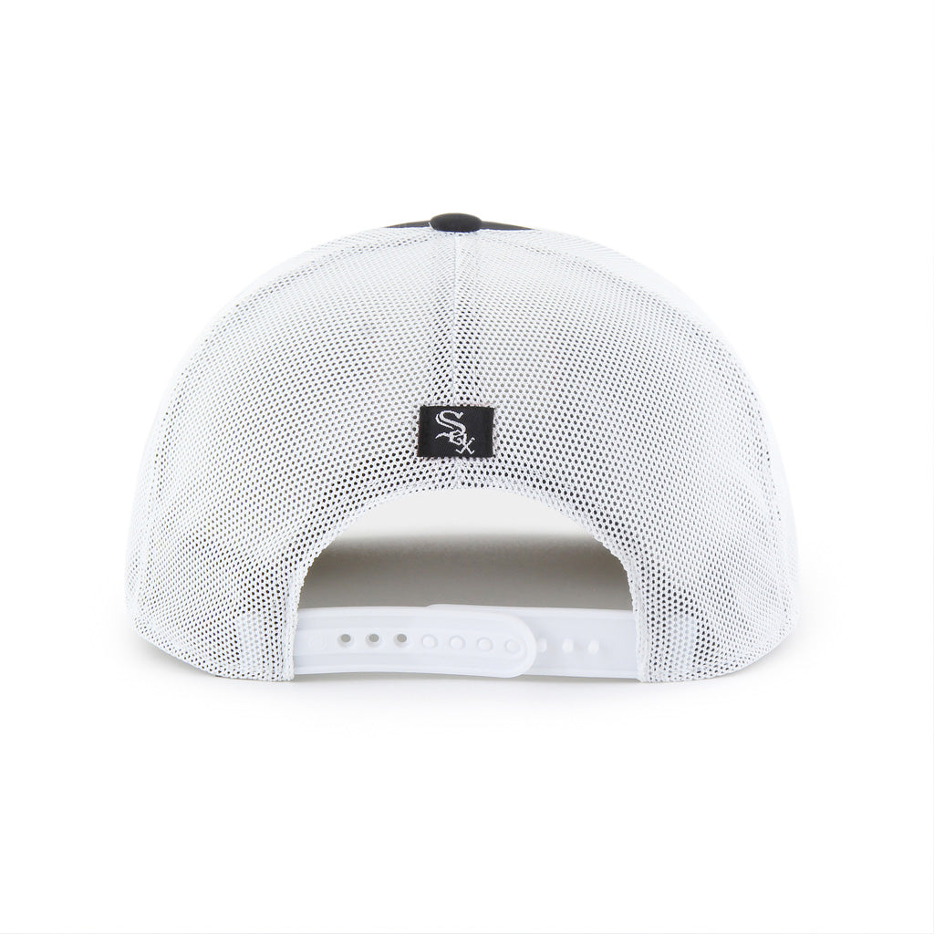 MLB Chicago White Sox '47 Scratch Brrr Trucker Snapback Hat - Black