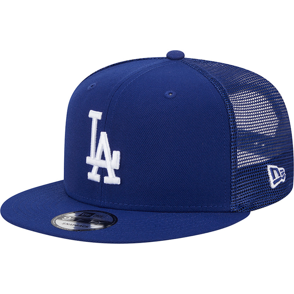 MLB Los Angeles Dodgers New Era 9FIFTY Snapback Trucker Hat - Blue
