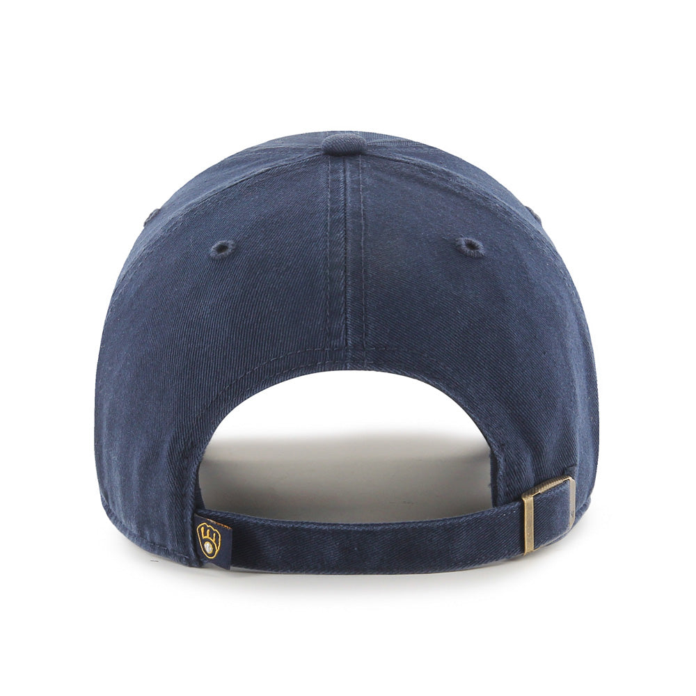 MLB Milwaukee Brewers &#39;47 Clean Up Adjustable Hat - Navy