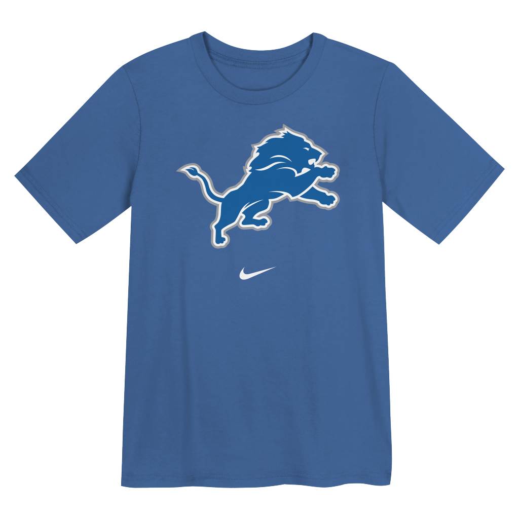 NFL Detroit Lions Toddler Nike Logo T-Shirt - Blue