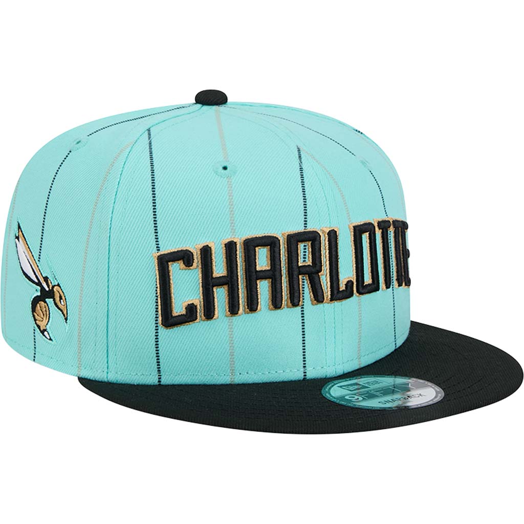 NBA Charlotte Hornets New Era 2024/25 City Edition 9FIFTY Snapback Hat - Teal