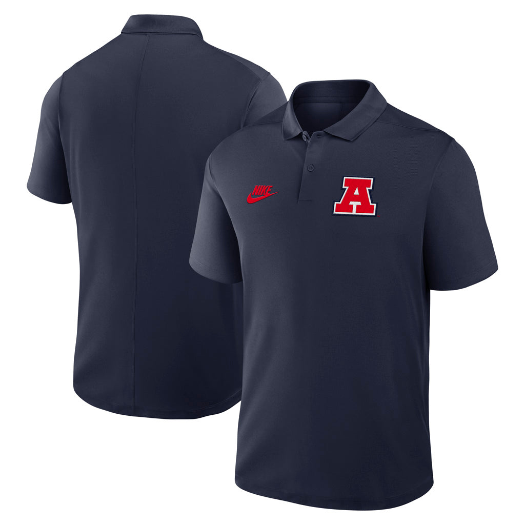 NCAA Arizona Wildcats Nike Legacy Throwback A Victory Polo - Navy