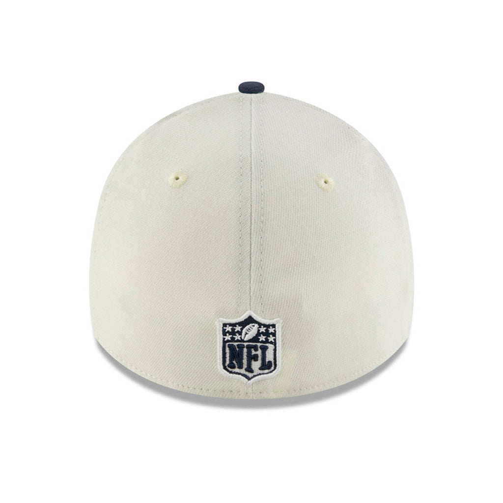 NFL Dallas Cowboys New Era 2025 Draft 39THIRTY Flex Fit Hat - Chrome