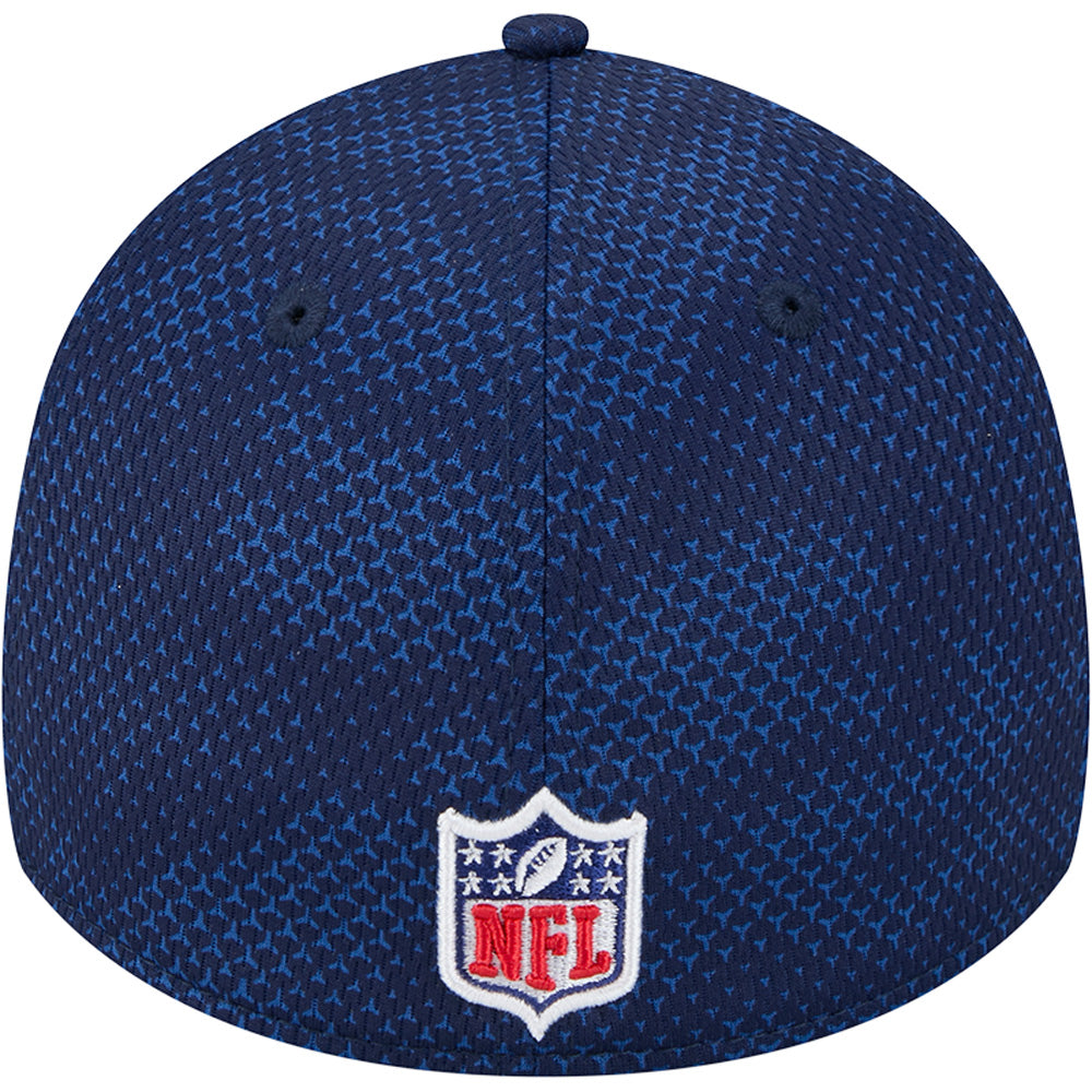 NFL New England Patriots New Era 2024/25 Sideline 39THIRTY Flex Fit Hat - Navy