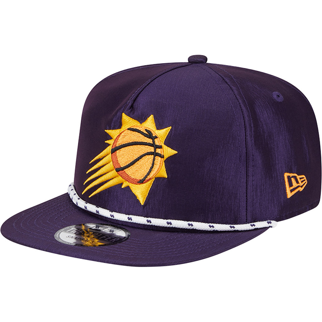 NBA Phoenix Suns New Era Team Rope Golfer 9FIFTY Hat - Purple