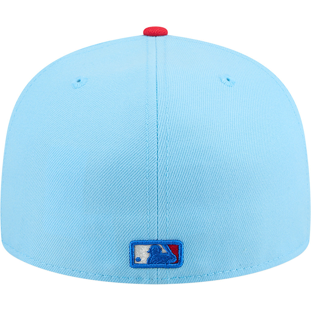MLB Oakland Athletics New Era 2025 4th of July 59FIFTY Fitted Hat - Blue