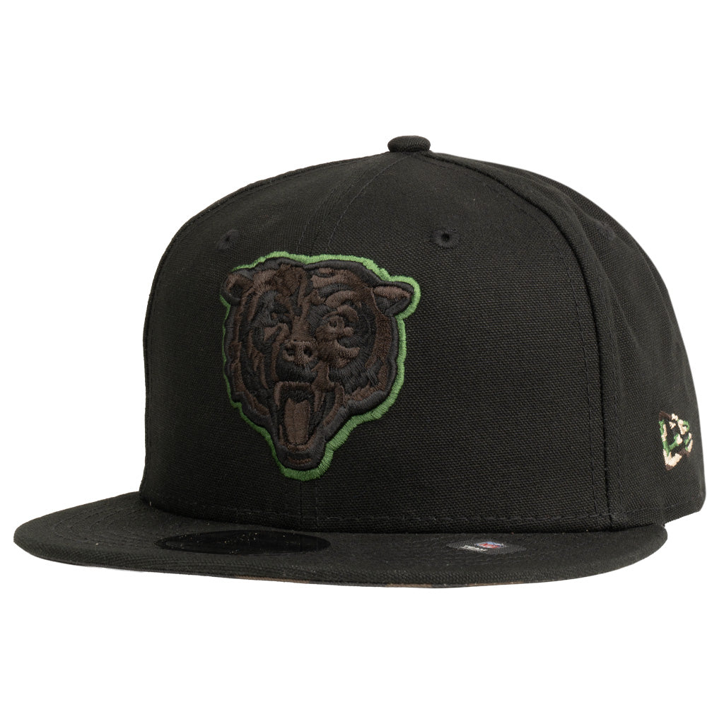 NFL Chicago Bears New Era Commando 9FIFTY Snapback Hat - Black