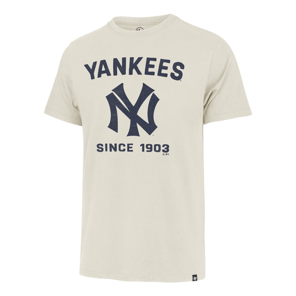 MLB New York Yankees '47 Duster Franklin T-Shirt - Cream