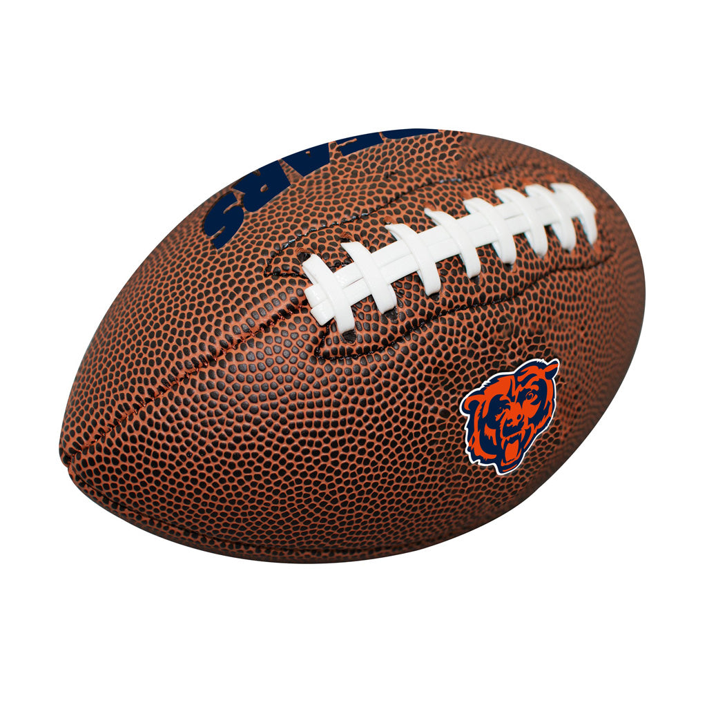 NFL Chicago Bears Logo Brands Mini Composite Football - Brown