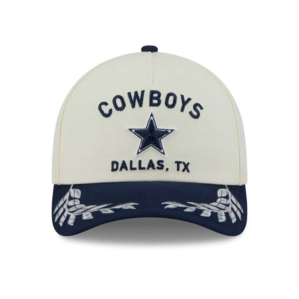 NFL Dallas Cowboys New Era 2025 Draft 39THIRTY Flex Fit Hat - Chrome