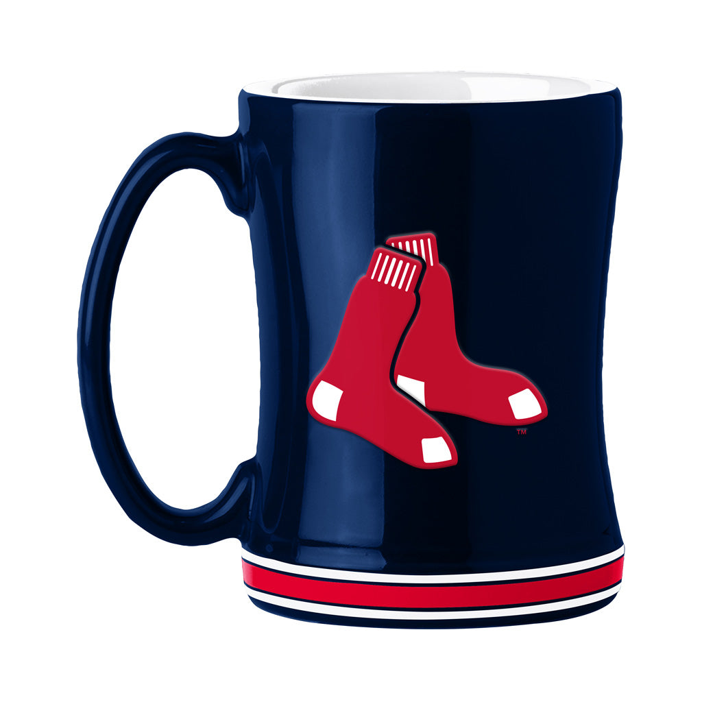 MLB Boston Red Sox Logo Brands Relief Mug