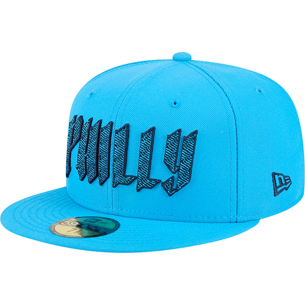 MLB Philadelphia Phillies New Era City Connect Fan Pack 59FIFTY Fitted Hat - Blue