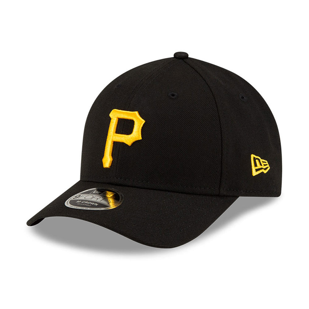 MLB Pittsburgh Pirates New Era Game Player Replica 9FORTY M-Crown Hat - Black