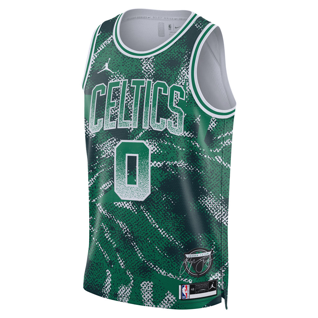 NBA Boston Celtics Jayson Tatum Nike 2025 Select Series Swingman Jersey - Green