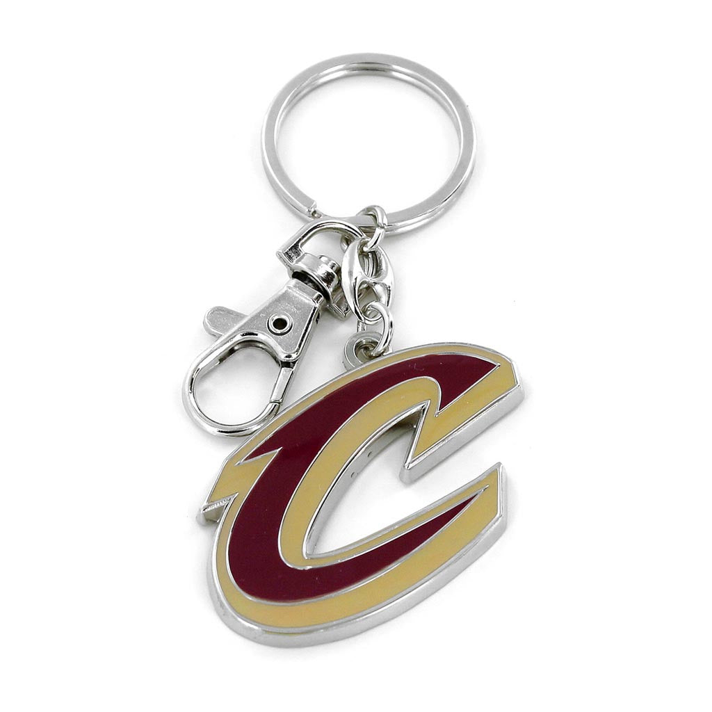 NBA Cleveland Cavaliers Aminco Logo Keychain - Maroon
