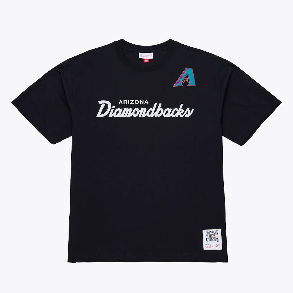 MLB Arizona Diamondbacks Mitchell & Ness Head Coach T-Shirt - Black
