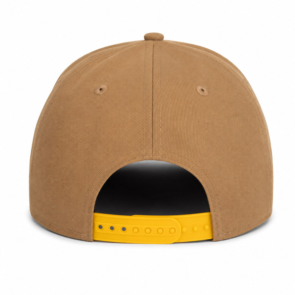 NCAA Arizona State Sun Devils New Era Khaki 9FIFTY A-Frame Snapback Hat - Khaki