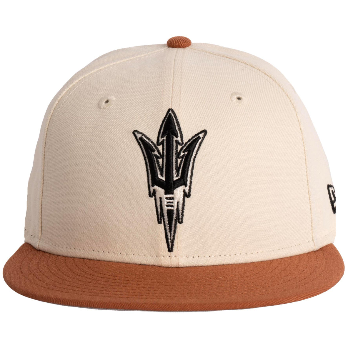 NCAA Arizona State Sun Devils New Era Fieldstone 9FIFTY Snapback Hat- Light Cream