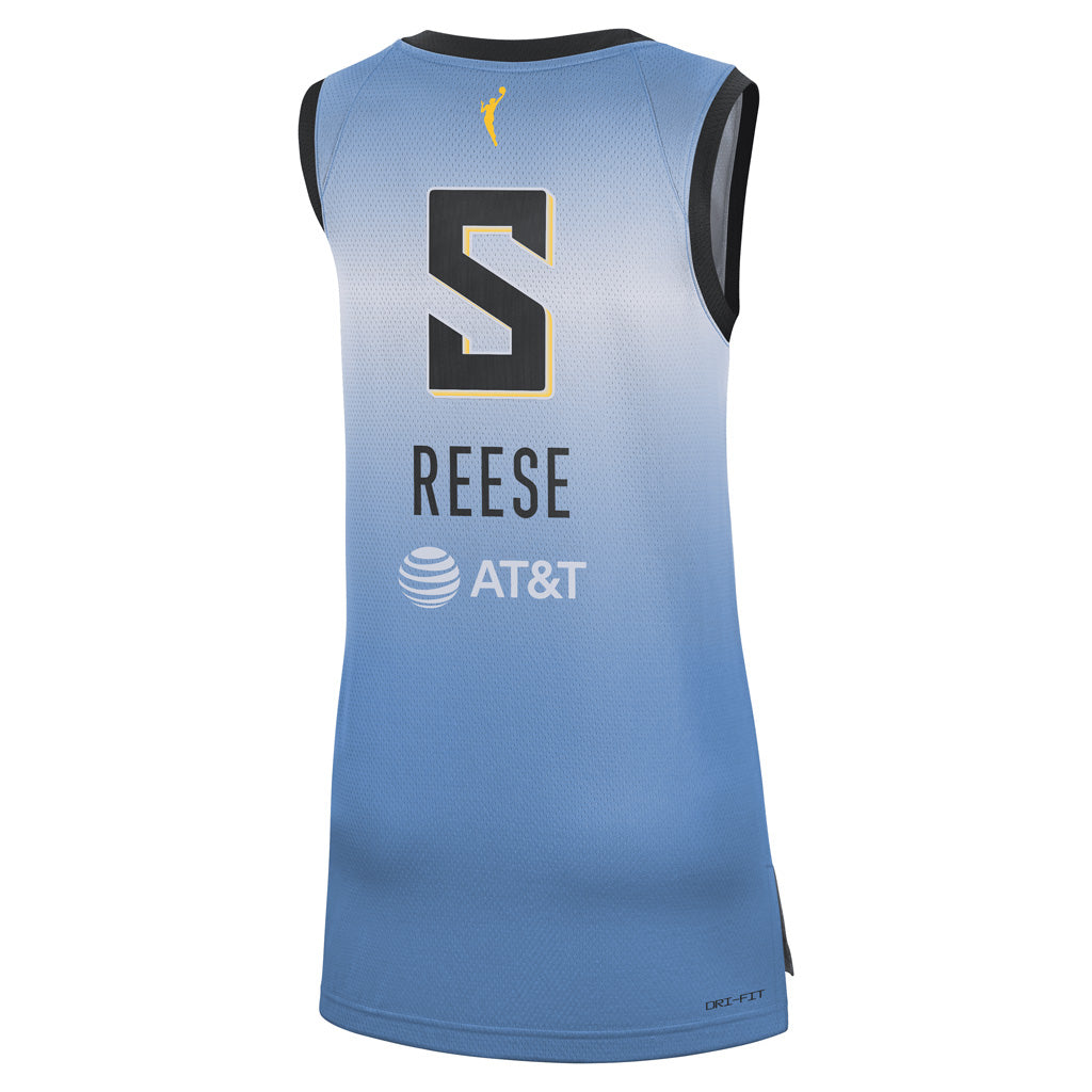 WNBA Chicago Sky Angel Reese Nike Explorer Victory Jersey - Blue
