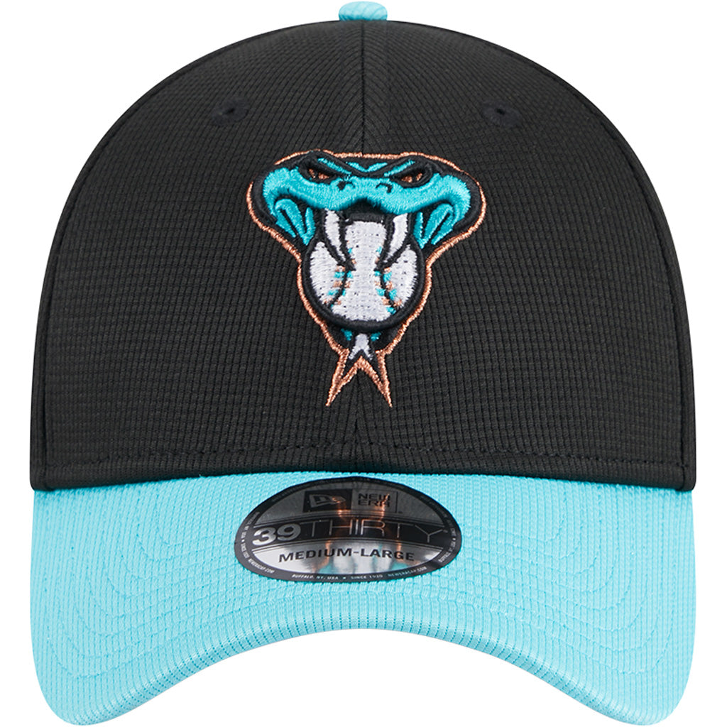 MLB Arizona Diamondbacks New Era 2025 Batting Practice 39THIRTY Flex Fit Hat - Black