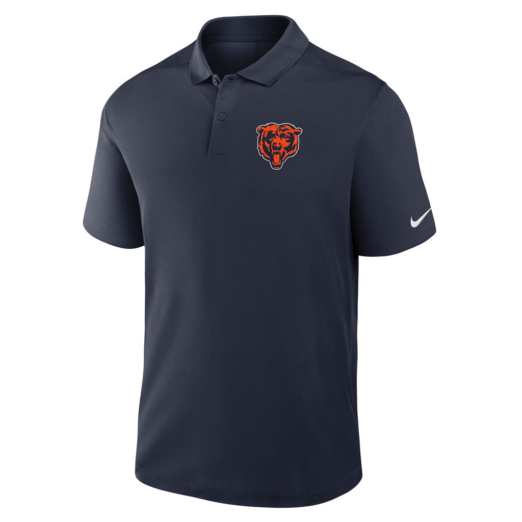 NFL Chicago Bears Nike 2025 Victory Polo - Navy