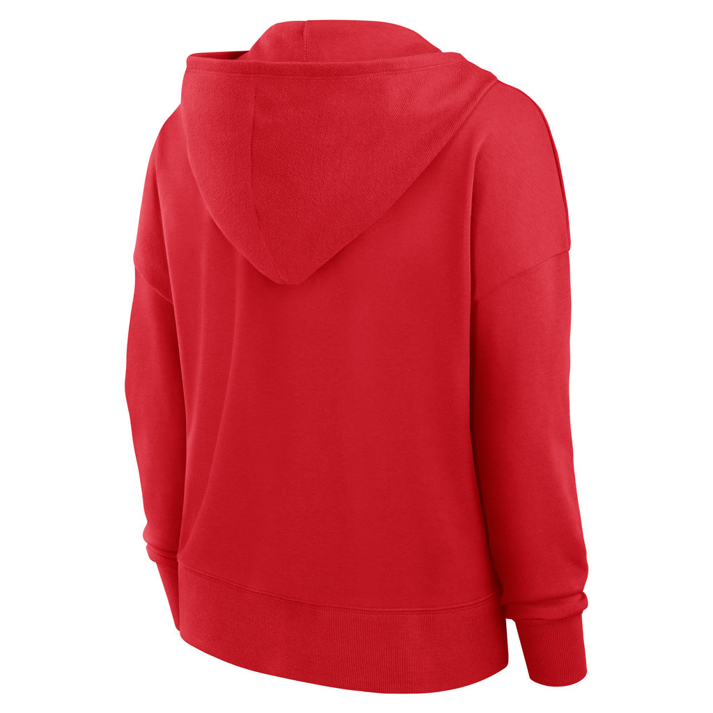 NFL Kansas City Chiefs Women's Fanatics Blitz Left Lace Up Hoodie