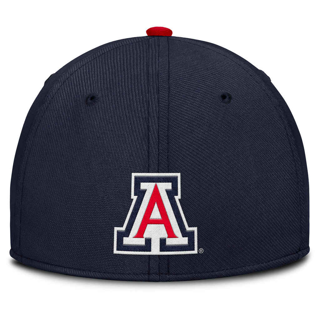 NCAA Arizona Wildcats Nike Zona Swooshflex Fit Hat - Navy