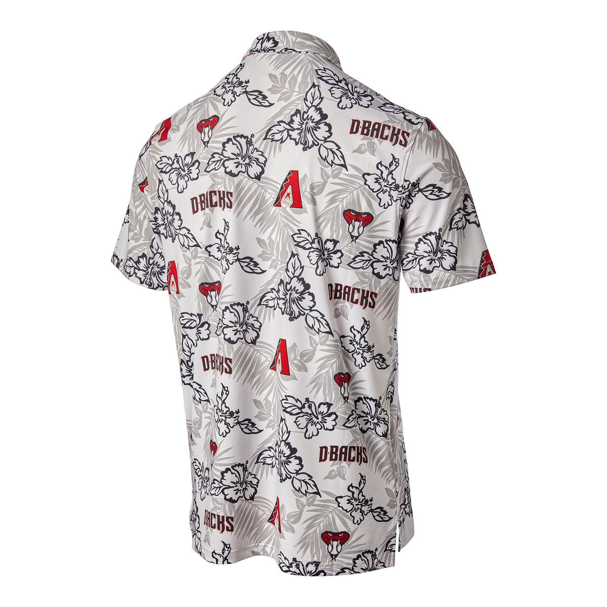 MLB Arizona Diamondbacks Reyn Spooner Floral Polo - White