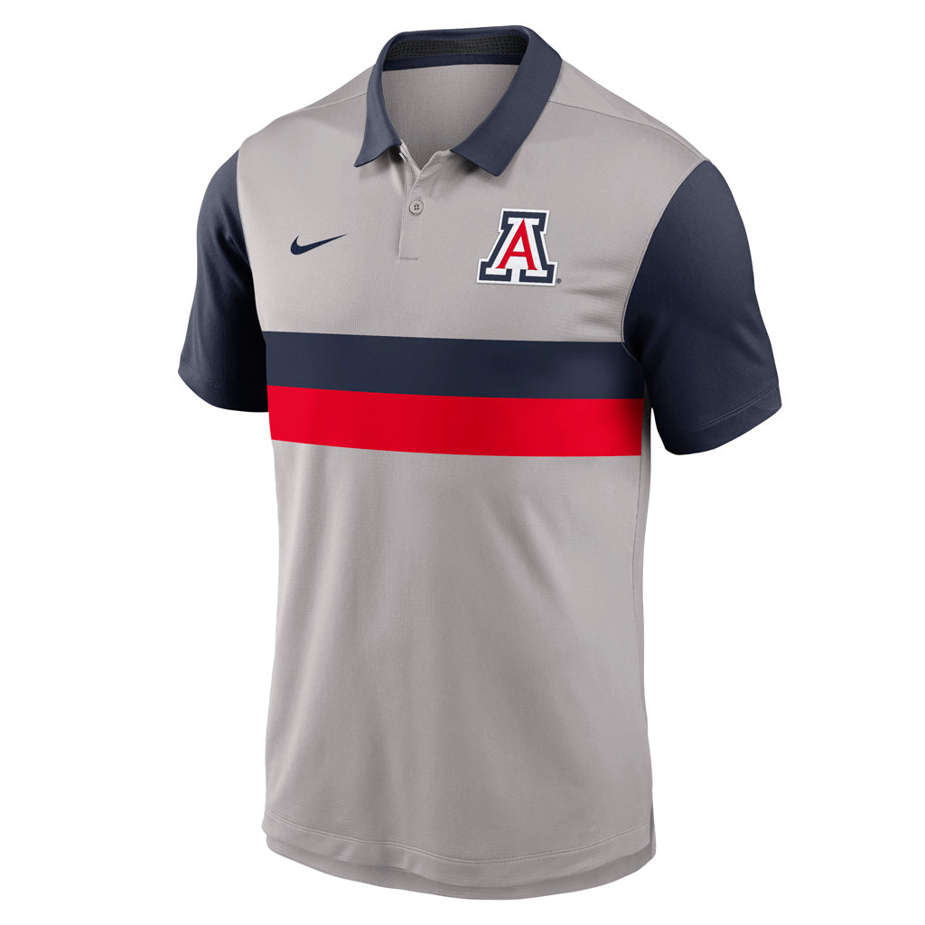 NCAA Arizona Wildcats Nike Vapor Polo - Gray