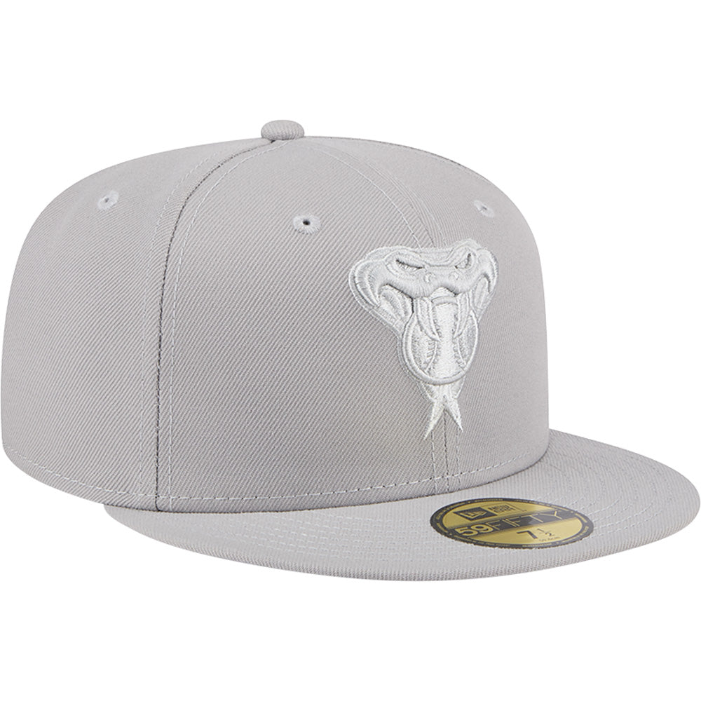 MLB Arizona Diamondbacks New Era Gray on Gray 59FIFTY Fitted Hat