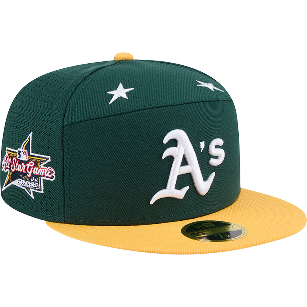 MLB Oakland Athletics New Era 2025 All Star Game 59FIFTY Fitted Hat - Green