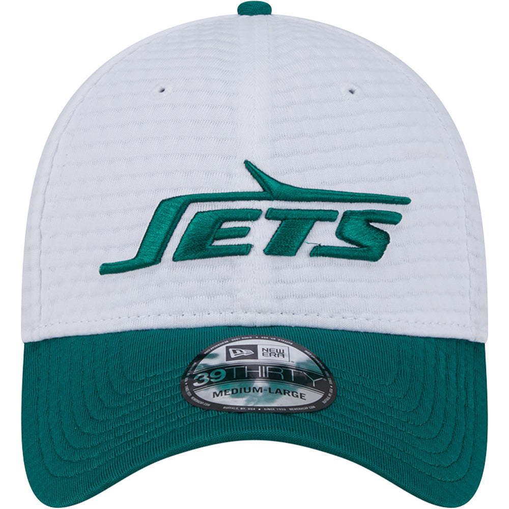 NFL New York Jets New Era 2024 Training 39THIRTY Flex Fit Hat - White