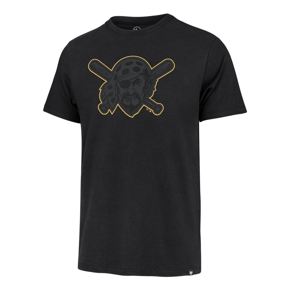 MLB Pittsburgh Pirates &#39;47 Pop Imprint Franklin T-Shirt - Black