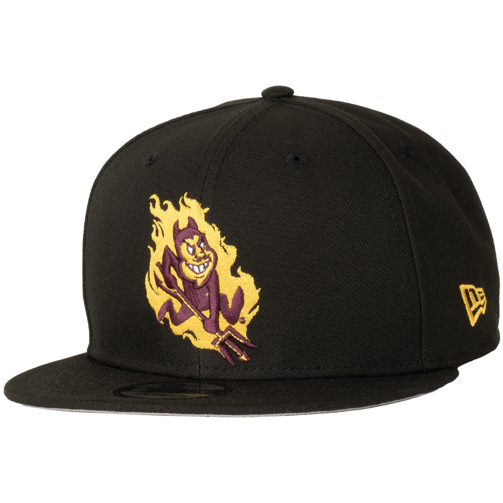 NCAA Arizona State Sun Devils New Era Sparky Team Color Pop 9FIFTY Snapback Hat