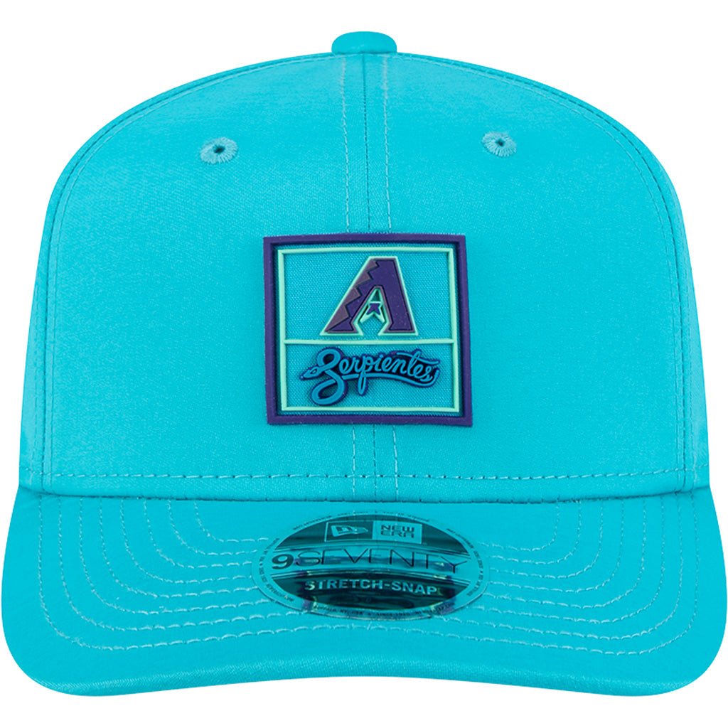 MLB Arizona Diamondbacks New Era 2025 City Connect Fan Pack 9SEVENTY Stretch-Snapback Hat - Teal