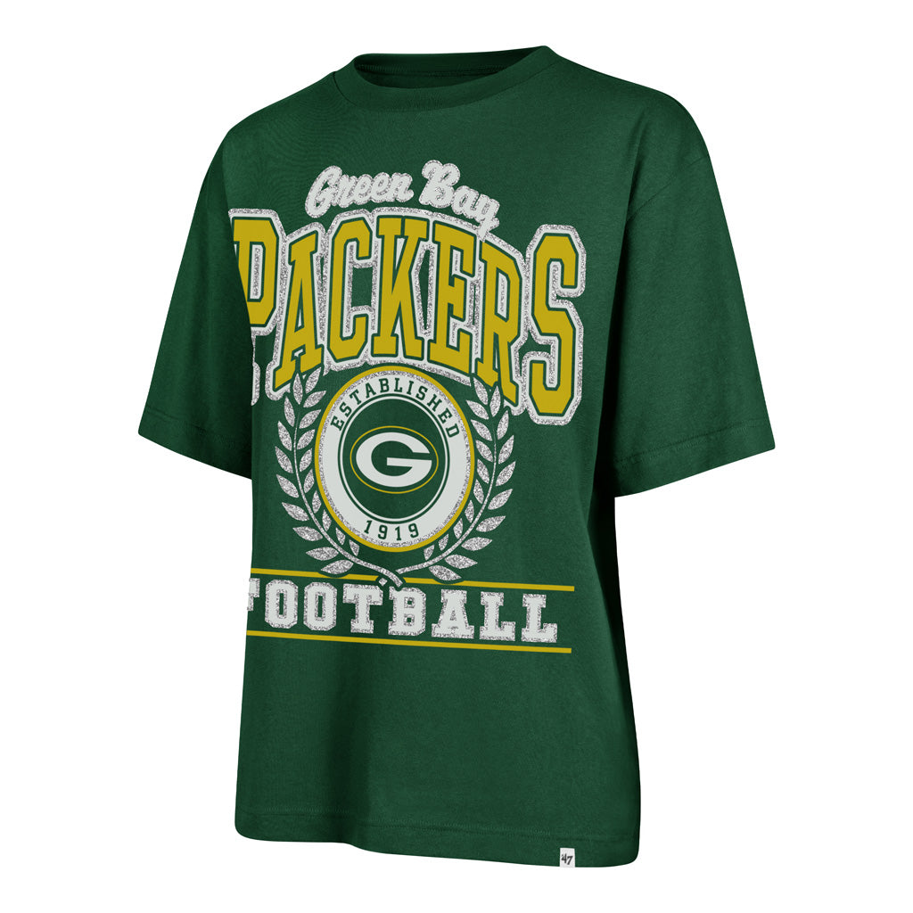 NFL Green Bay Packers Women's '47 Ring True Foundation T-Shirt - Green