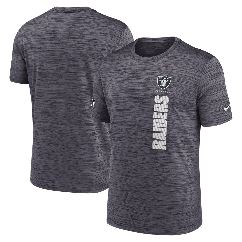 NFL Las Vegas Raiders Nike 2024 Dri-FIT Velocity T-Shirt - Black