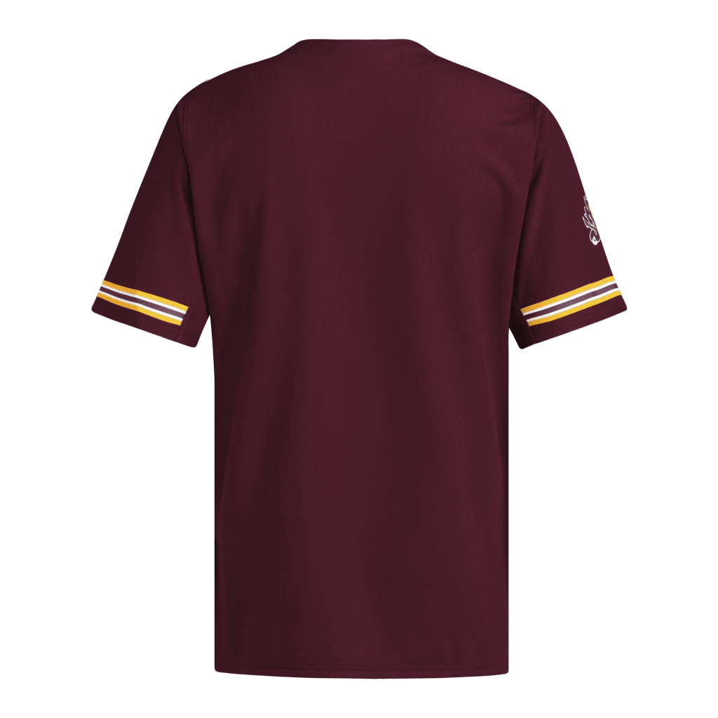 NCAA Arizona State Sun Devils adidas 2025 Baseball Replica Jersey - Maroon