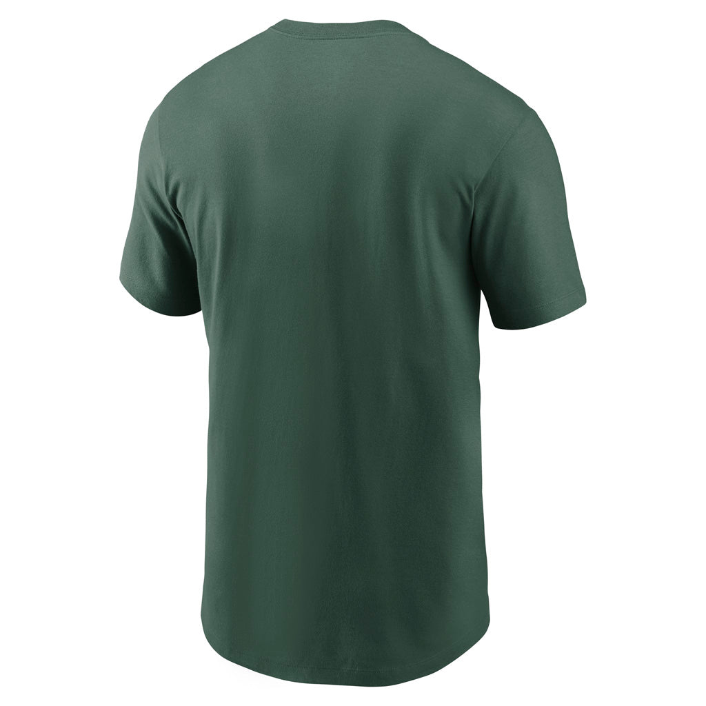 NFL Green Bay Packers Nike Cotton Essential Logo T-Shirt - Green