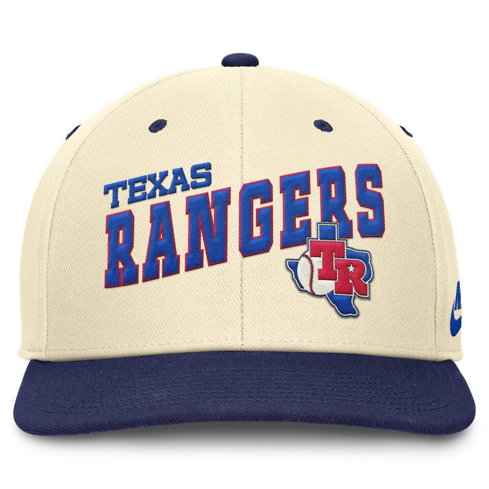 MLB Texas Rangers Nike Cooperstown Wave Snapback