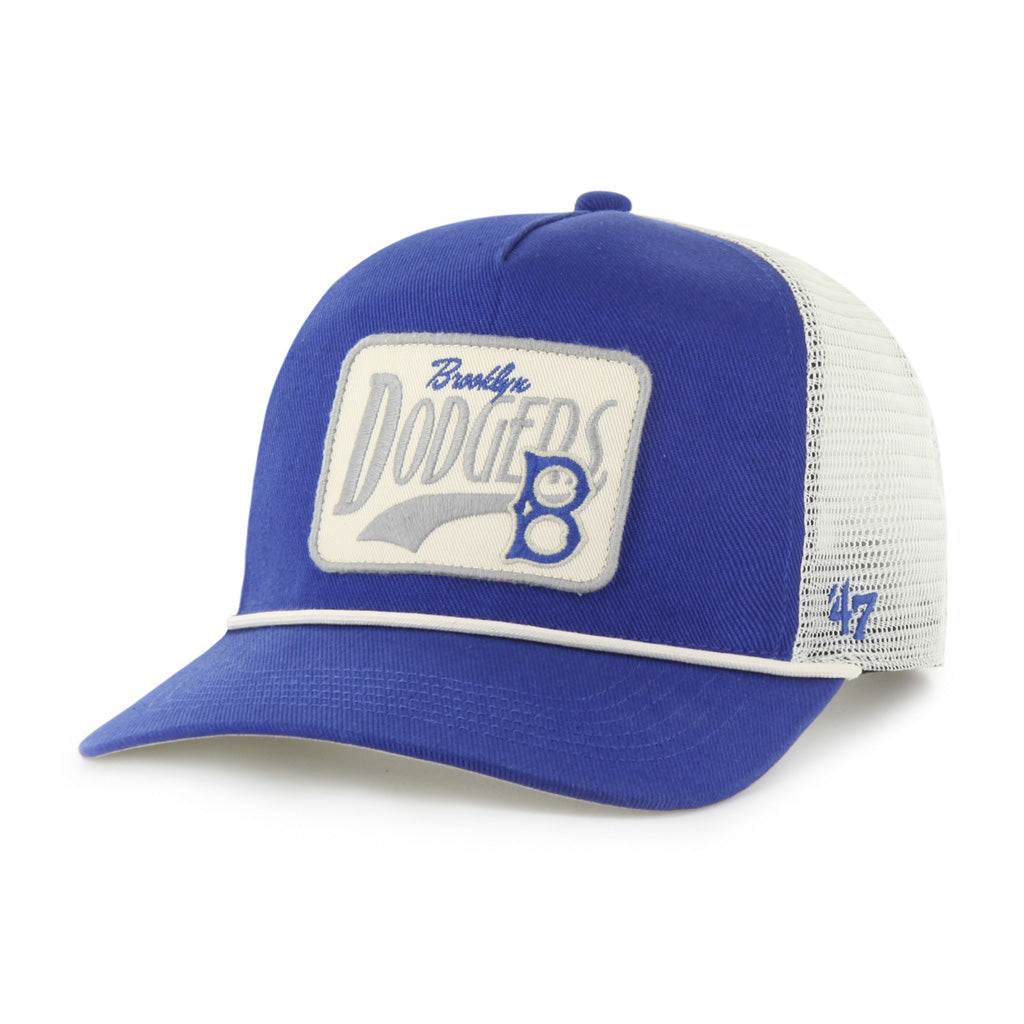 MLB Los Angeles Dodgers '47 Emmett Hitch Trucker Snapback Hat - Blue