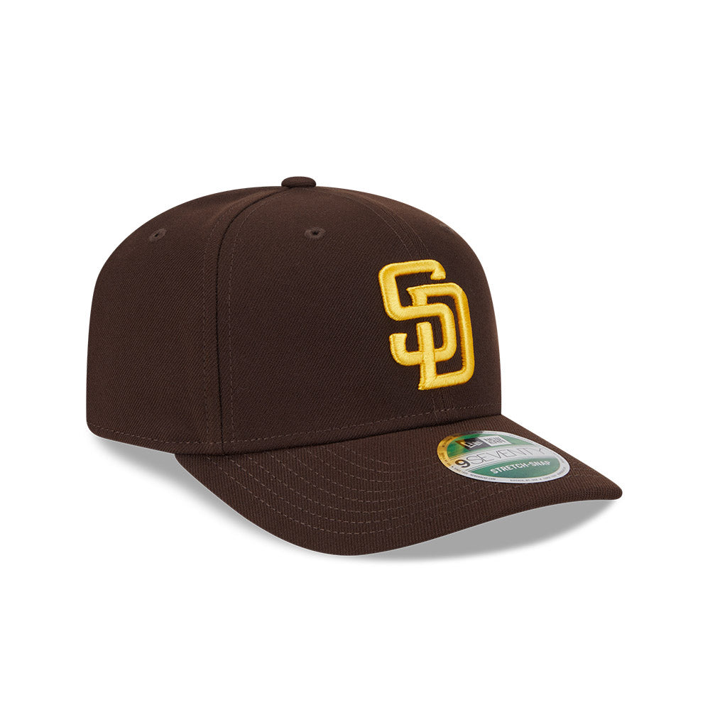 MLB San Diego Padres New Era Player Replica 9SEVENTY Stretch-Snapback Hat - Brown