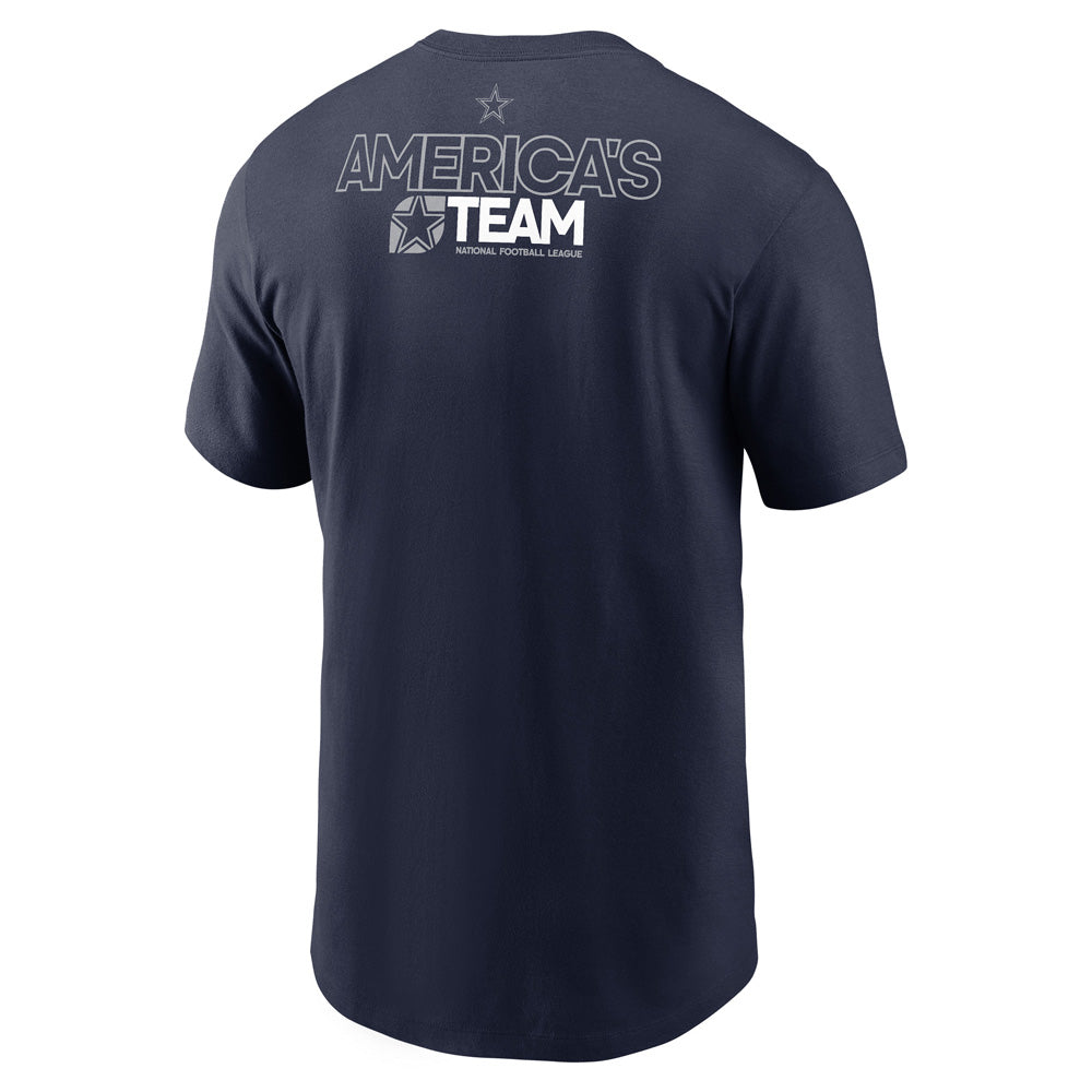 NFL Dallas Cowboys Slogan Essential T-Shirt - Navy