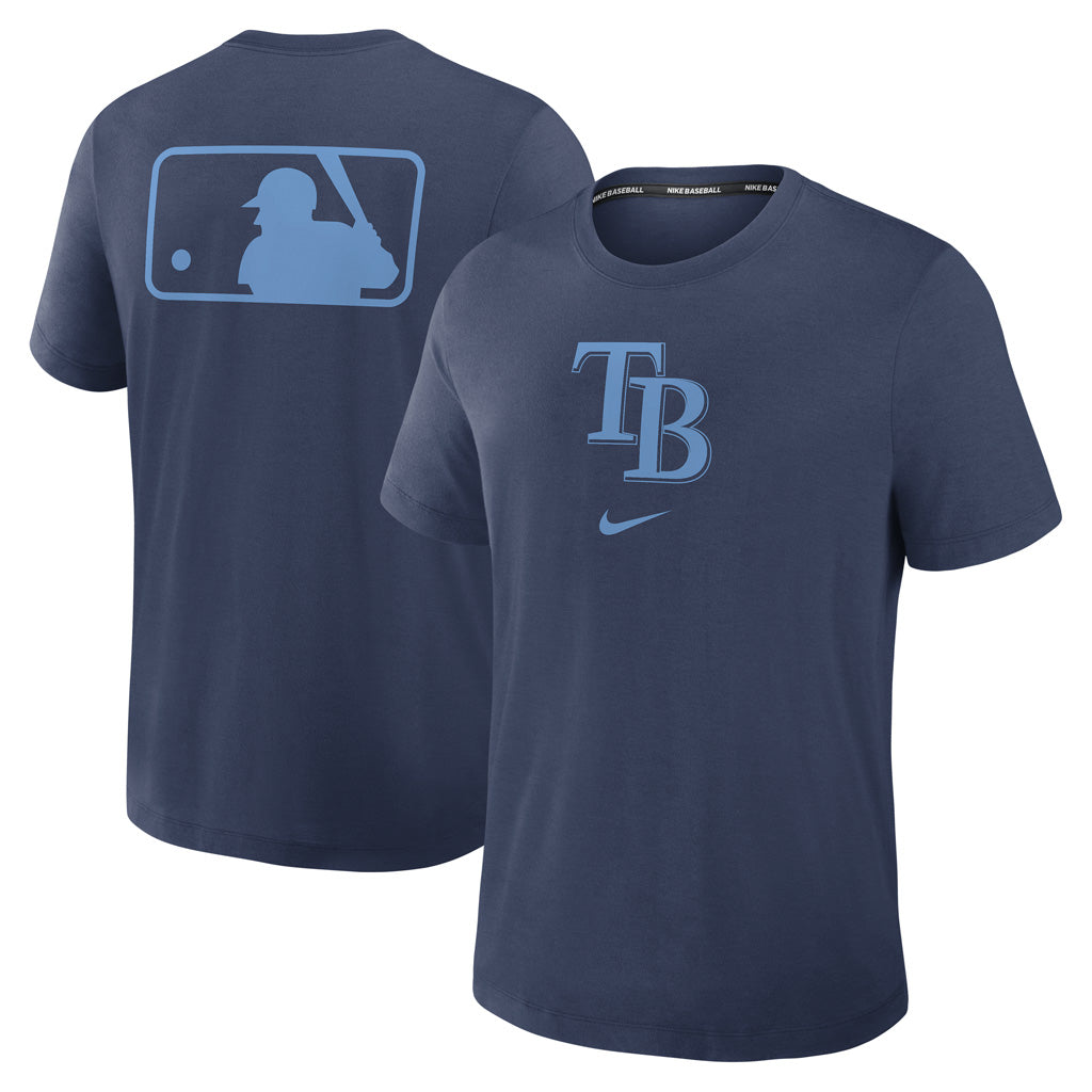 MLB Tampa Bay Rays Nike 2025 Early Work T-Shirt - Navy