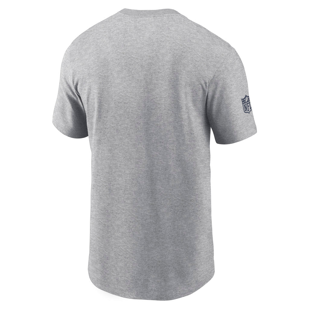 NFL Dallas Cowboys Nike Team Issue T-Shirt - Heather Gray